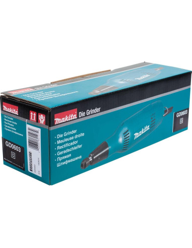 Amoladora de Eje Compacta Makita GD0603 240W 25000 RPM