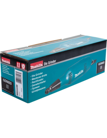 Amoladora de Eje Compacta Makita GD0603 240W 25000 RPM