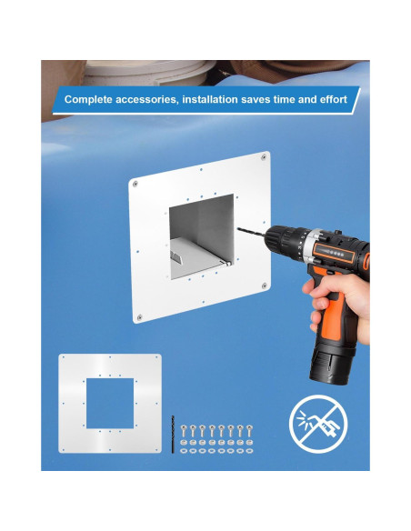 Kit de Reparación de Skimmer de Piscina HZ_Marine 32x30cm