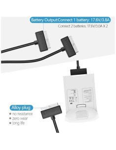 Cargador de Batería Hanatora para DJI Phantom 4/Pro/Obsidian 2