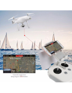 Atenuador de Señal Parabólico iMusk para DJI Phantom 4/3 Pro/Avanzado/Inspire 1/2 2