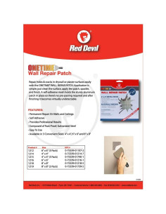 Parche de Reparación de Pared Red Devil 1212 - Paquete de 5 2