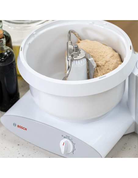 Mezclador Bosch Universal Plus 500W 6.5L con kit masa madre