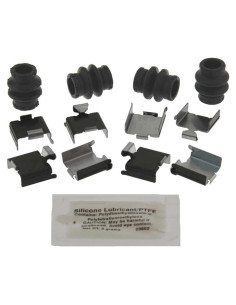 Kit de Hardware de Freno ACDelco 18K2014X Frontal con Lubricante