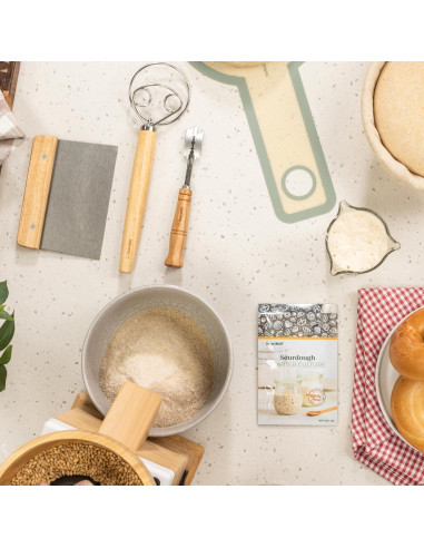 Mezclador Bosch Universal Plus 500W 6.5L con kit masa madre