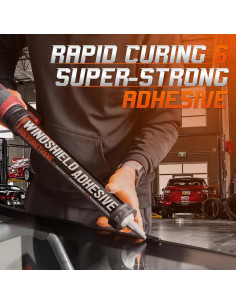 Adhesivo de Parabrisas Poliuretano VICBTZT 300 ml Curado Rápido 2