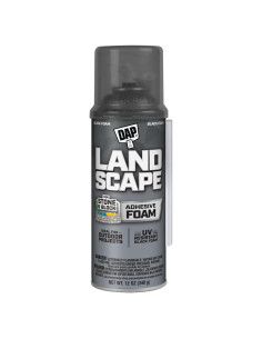 Espuma Adhesiva para Paisajismo DAP Negra 340 g