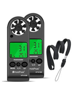Anemómetro Digital HOLDPEAK HP-816B 2PCS 0.3-30m/s