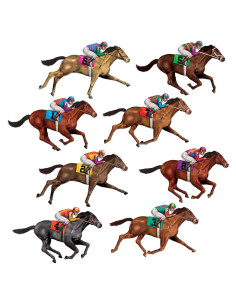 Props de Caballo de Carreras Beistle - 8 Imágenes 73.66 cm