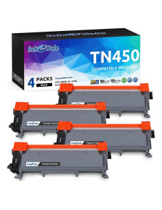 Cartucho de tóner negro alto rendimiento Ink E-Sale TN450 4PK