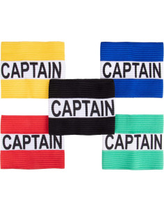 Banda de Capitán Elástica Crown Sporting Goods Talla Única 2