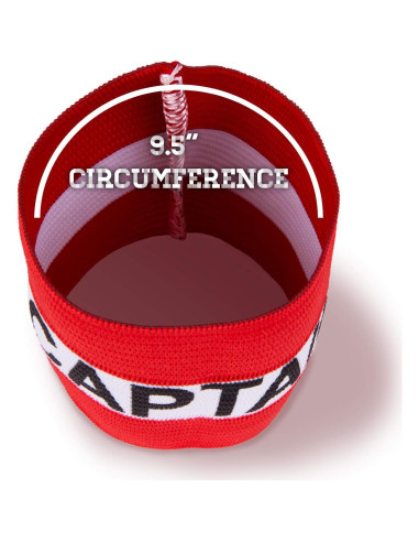 Banda de Capitán Elástica Crown Sporting Goods Talla Única