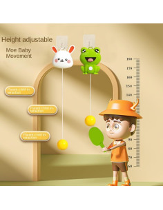 Conjunto Entrenador Tenis de Mesa Aihosier Modelo Conejo 5 Pelotas 2