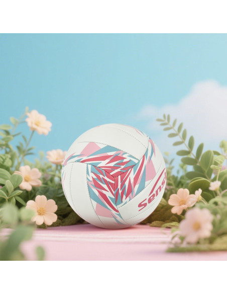 Balón de Voleibol Senston Tamaño 5 PVC Rosa para Interior/Exterior