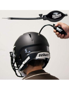 Bomba Infladora de Casco de Fútbol Schutt - Negro, Talla Única 2