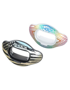 Escudo Intercambiable Shock Doctor 39-RWBFLGSLVTRBL - Patinaje