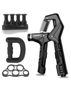 Fortalecedor de Agarre de Mano YESIMET 5-100kg Ajustable con Conteo