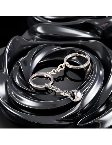 Llavero Guante de Boxeo Plateado GANPUB - Aleación de Zinc