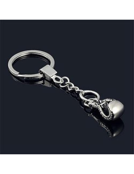 Llavero Guante de Boxeo Plateado GANPUB - Aleación de Zinc