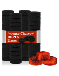 Briquetas de Carbón Natural MAQIHAN 100pcs - Encendido Rápido