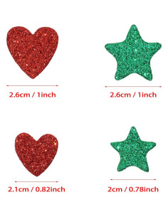 150 Piezas Pegatinas Autoadhesivas Espuma Coloridas ONLYKXY 2