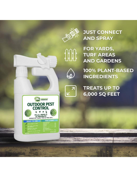 Pulverizador de Manguera Magician de Mosquitos 946 ml - Menta