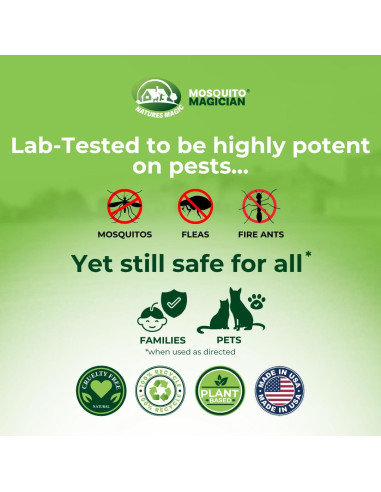 Pulverizador de Manguera Magician de Mosquitos 946 ml - Menta