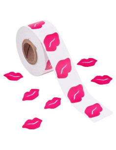 Calcomanías de Bronceado Rosa PurYupearl - 500 Piezas Removibles