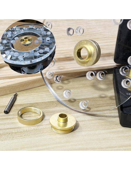 Juego de Guías de Plantilla de Router BOZXYE 11 Piezas