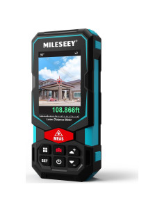 Medidor Láser MiLESEEY S7 Pro 100,58 m con Cámara Pointfinder