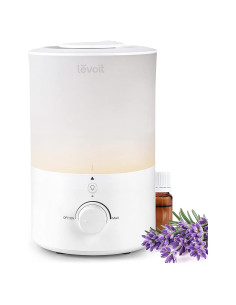 Humidificador LEVOIT Dual150 3L con Luz Nocturna y Difusor