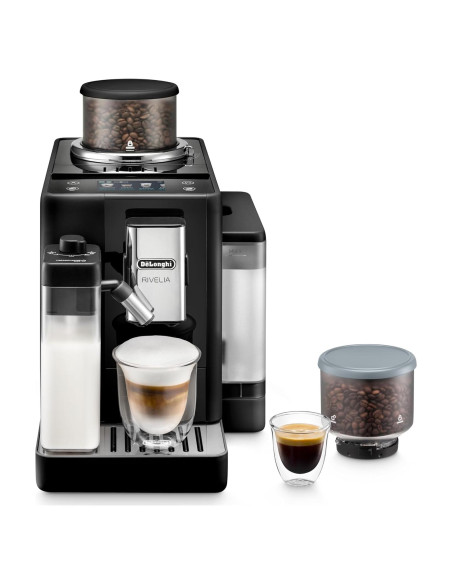 Cafetera Espresso Automática De'Longhi Rivelia 120V Negro