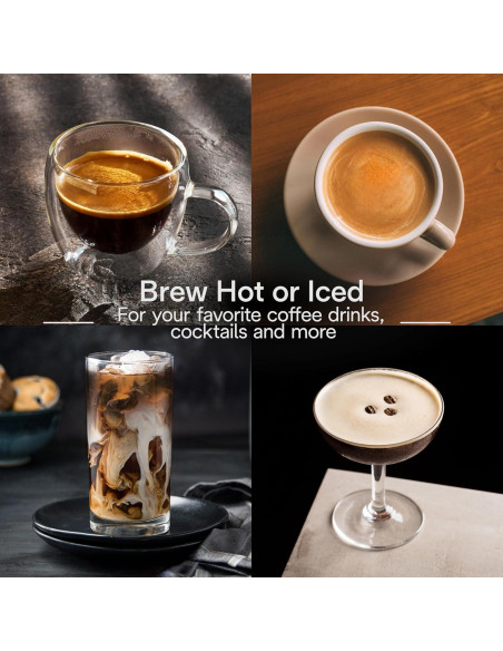 Cafetera Espresso Automática De'Longhi Rivelia 120V Negro