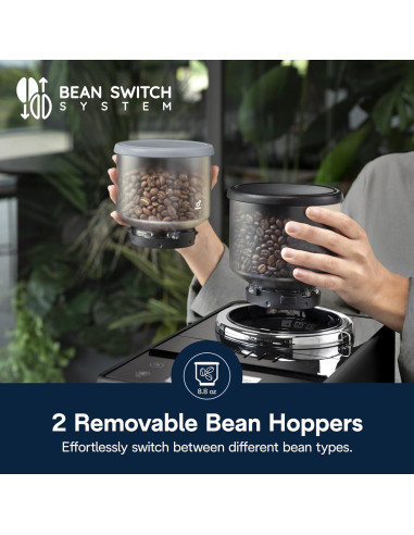 Cafetera Espresso Automática De'Longhi Rivelia 120V Negro