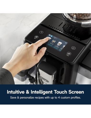 Cafetera Espresso Automática De'Longhi Rivelia 120V Negro