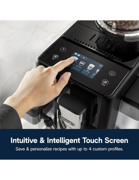 Cafetera Espresso Automática De'Longhi Rivelia 120V Negro