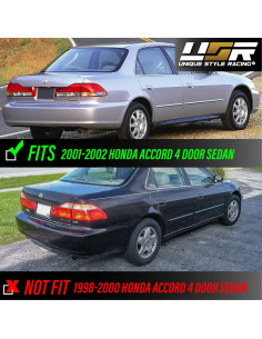 Luces Traseras LED JDM Rojo/Transparente para Honda Accord 2001-2002 2