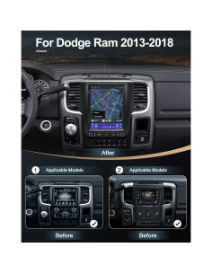 Radio de Coche Sonicube 9.7" Android 13 para Dodge Ram 2013-2018 2
