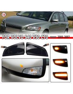Indicador de Señal de Giro LED Kakulkomen para Volvo S40 V50 C70 2
