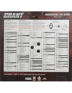 Volante Clásico Grant 338 - 34.92 cm, Vinilo Negro 2