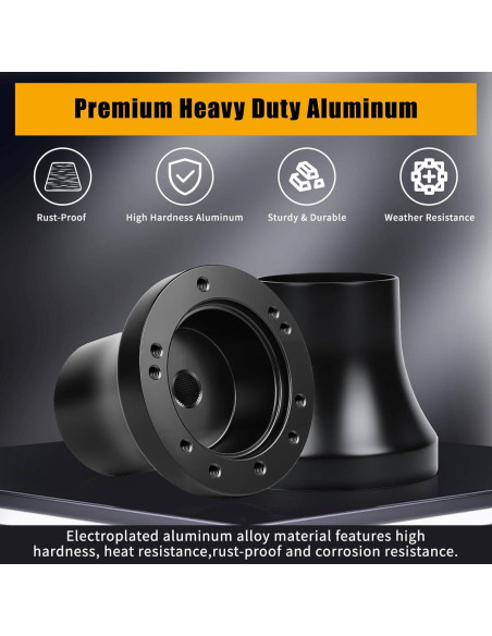 Adaptador de Eje de Volante MOSNAI para Carritos de Golf Yamaha