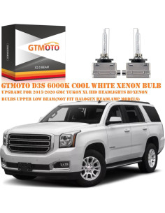 Bombillas D3S Xenón GTMOTO 6000K 35W para GMC Yukon Acadia 2