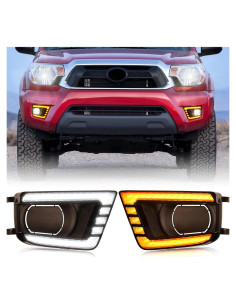 Luces LED Diurnas y Antiniebla TBHOO para Toyota Tacoma 2012-2015