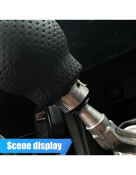 Perilla de Cambio ZIMISI 6 Velocidades Universal Auto Negro