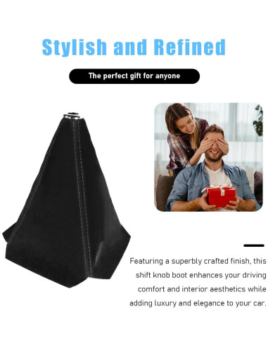 Cubierta de Polvo para Perilla de Cambio Sylvil Negro 26.9x23.1cm