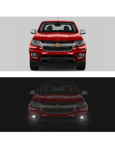 Luces Antiniebla LED Tecoom para Chevy/GMC/Ford 2007-2018 2