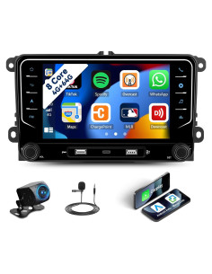 Radio Estéreo Android 7" UNITOPSCI para VW 4G+64G 8 Núcleos