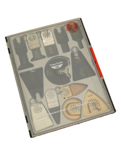 Kit de 30 Cuchillas Oscilantes TopsTools para Herramientas Múltiples 2