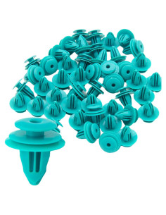 50 Clips de Panel de Puerta de Recorte WTPLY para Toyota y Lexus