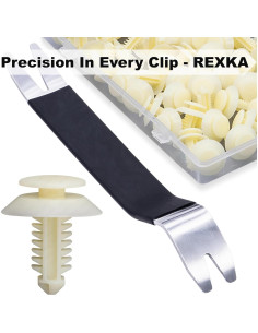 Clips de Retención de Paneles de Puerta Rexka 51pcs para Ford 2